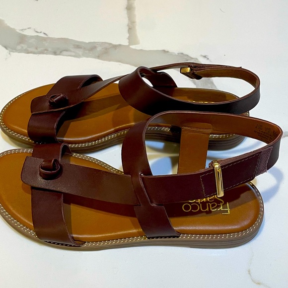 Franco Sarto Glenni Leather Sandal - Picture 3 of 6